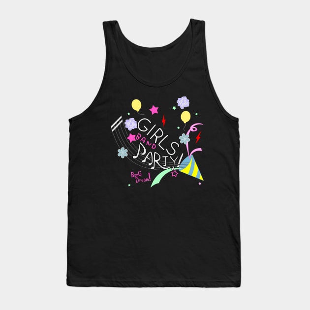 Garuparty Ikebukuro 2019 Black Tank Top by naderu